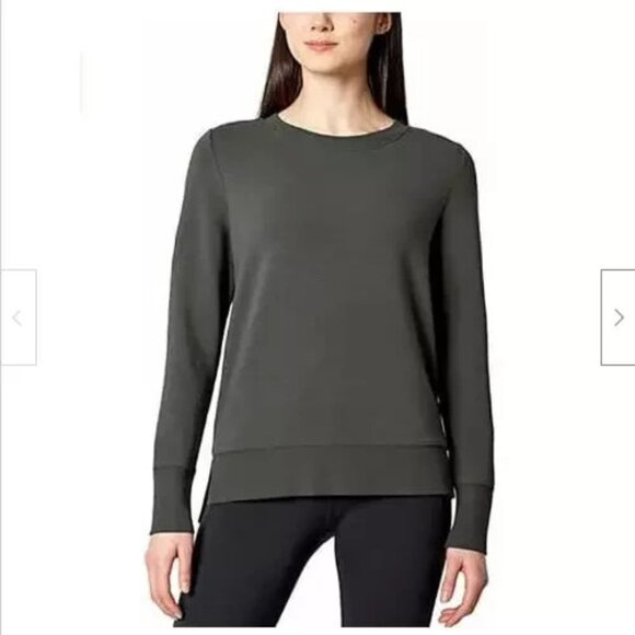 MONDETTA Long Sleeve Brushed Tunic Pullover Sweater (3X, Burnt Olive) - Picture 1 of 3
